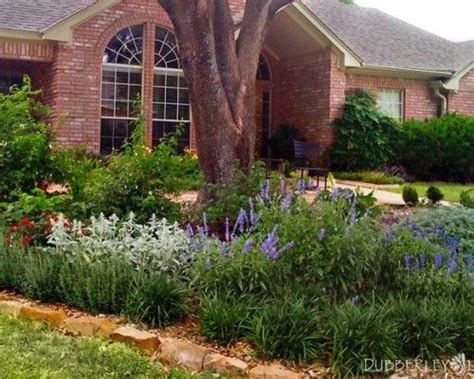 Curb Appeal For A Shady Yard Rain Garden Landscape Landscape Curbing