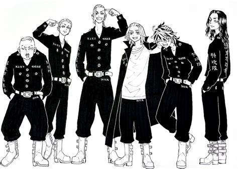 The Six Members Of The Founding Members Of Tokyo Manji Gang Fandom