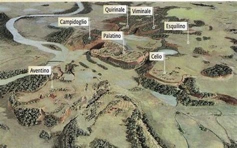 The Hills And The Geology Of Rome