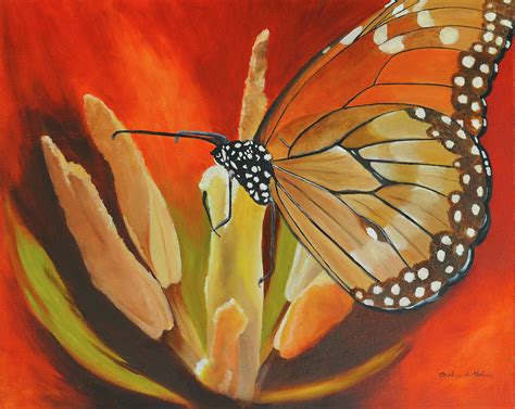Monarch Butterfly Painting By Cristina Materon