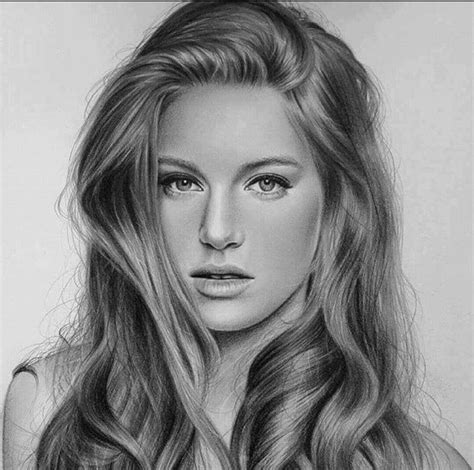 Pin By Walaa Abdel On Pencil Drawings Portrait Portrait Sketches