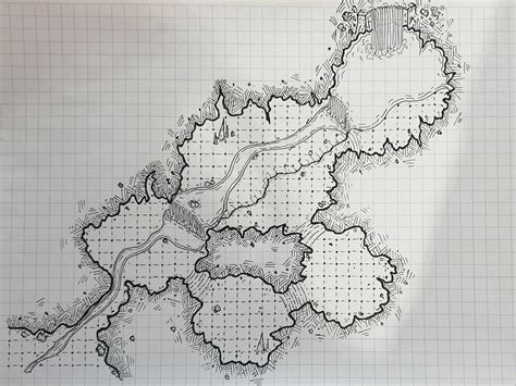 My First Hand Drawn Dungeon Map Rdungeonsanddragons