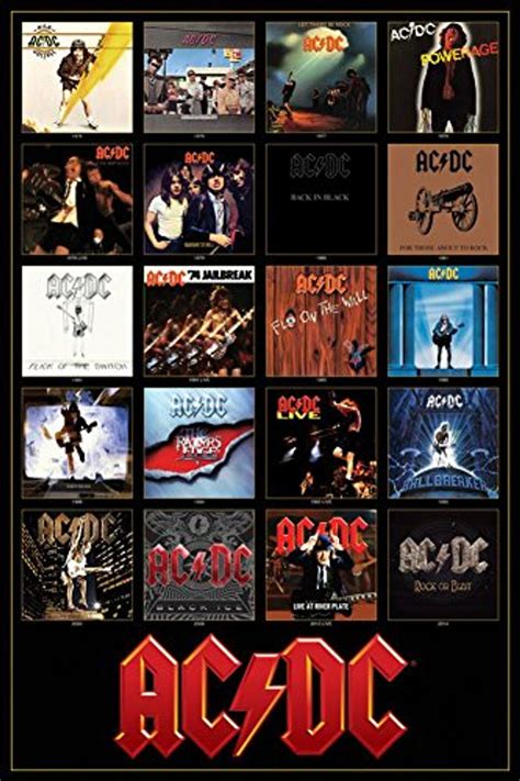 Acdc Highway To Hell Poster 24x36 Inch The Blacklight Zone