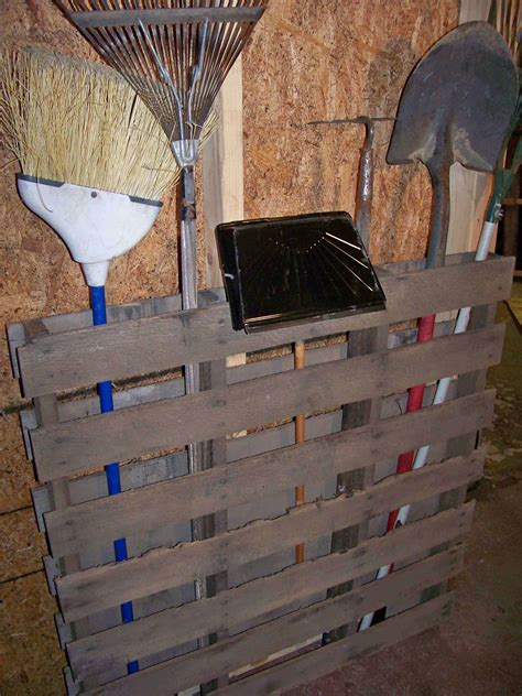 Maybe you would like to learn more about one of these? Pallet Garden Tools Holder • 1001 Pallets