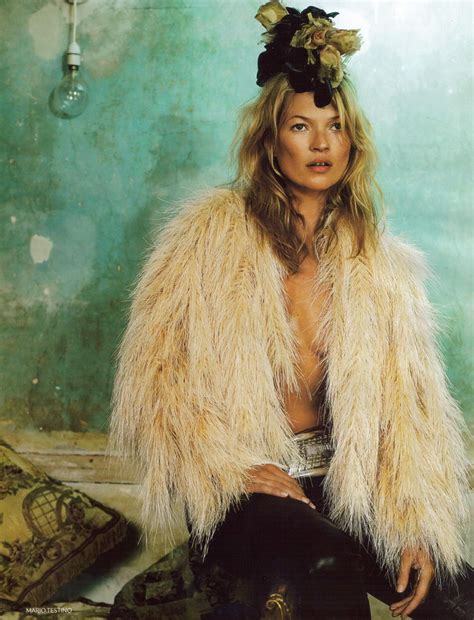 Kate Moss In Vogue Uk October 2008 Stylefrizz