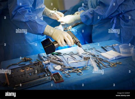 Orthopedic Surgery Stock Photo Alamy