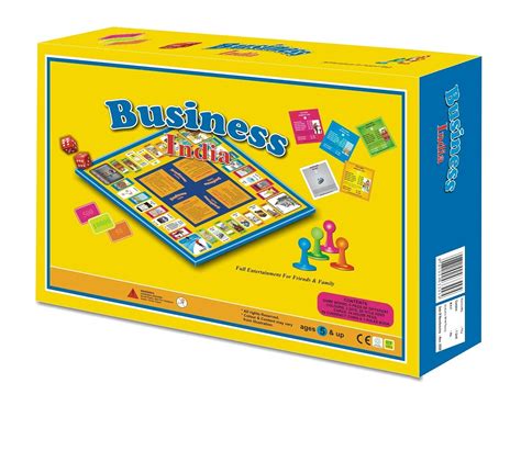 Business India Board Game For 2 To 6 Players For 13 Years Of People