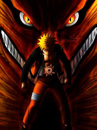 Naruto Kyubi Artwork By Mcashe On Deviantart