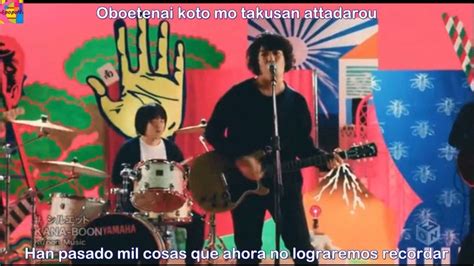 kana boon silhouette naruto shippuden op 16 [sub español karaoke] youtube