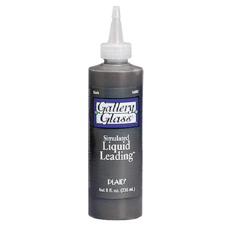 Gallery Glass Liquid Lead Black 8 Ounces