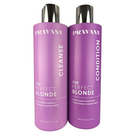 Pravana The Perfect Blonde Shampoo And Conditioner Duo 11 Oz