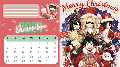 ℂ𝕒𝕝𝕖𝕟𝕕𝕒𝕣𝕚𝕠 𝟚𝟘𝟚𝟙 En 2021 Artesanías De Anime Diseño De Calendarios