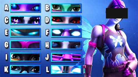 Guess The Eyes Of The Skin Very Hard Ultimate Fortnite Quiz 7