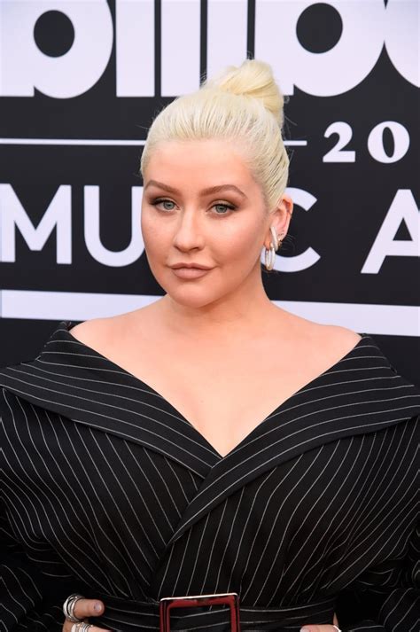 Christina Aguilera At The Billboard Music Awards 2018 Popsugar Celebrity Photo 9