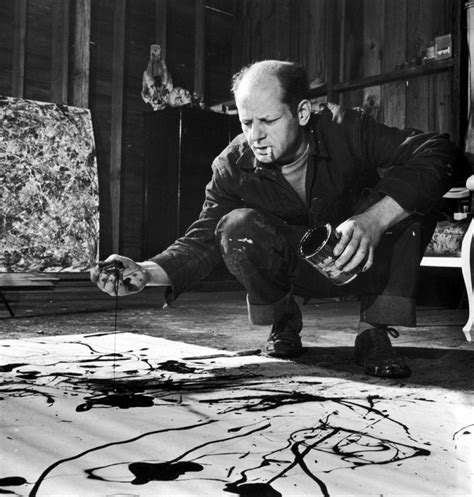 Jackson Pollock E Laction Painting Intrichi Di Linee E Colori