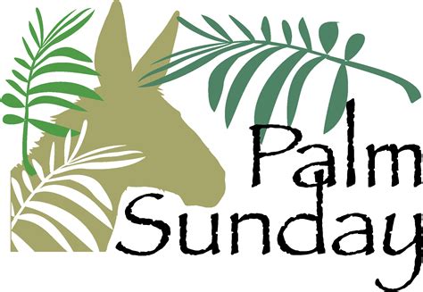 Images Of Palm Sunday Free Download On Clipartmag