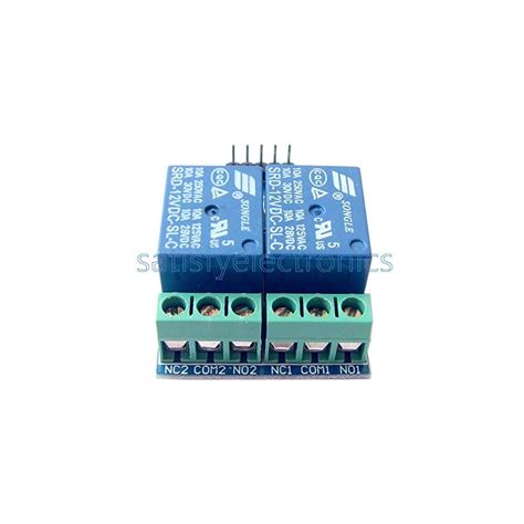 Relays 12v 10a Two 2 Channel Relay Module With India Ubuy