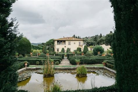 Breathtaking Florence Destination Wedding At Villa Gamberaia Junebug