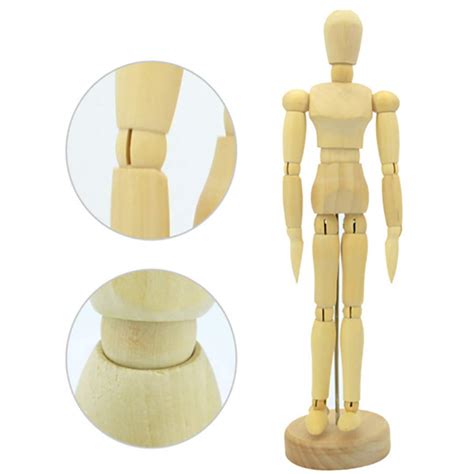 Artist Wooden Manikin Mannequin Sketching Lay Figure Drawing Model Aid