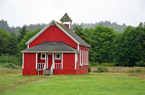 Little Red Schoolhouse Photograph By Ingrid Perlstrom Pixels