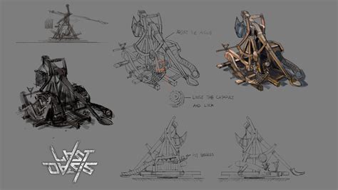 Artstation Last Oasis Catapult Concept And Sketch