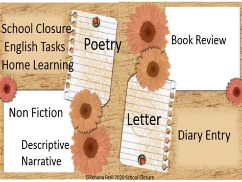 Remote Learning Writing Tasks Eyfs Yr6 Teaching Resources