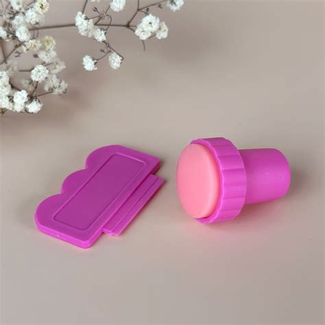 Tampon Stamping Kit Raclette Et Tampon Nail Art