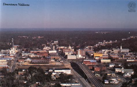 Downtown Valdosta In 1989 Lowndes County Historical Society Museum