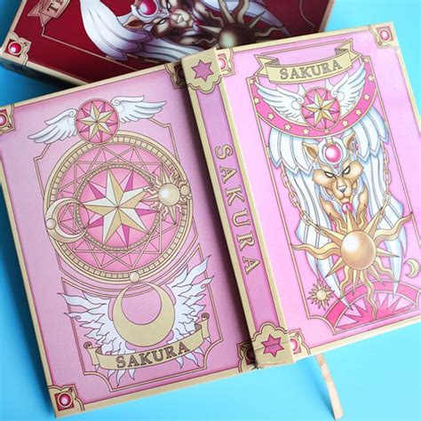 New Japanese Anime Card Captor Sakura Clow Magic Notebook Diary Book