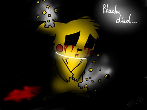 Pikachu Died By Pikaplatinum On Deviantart