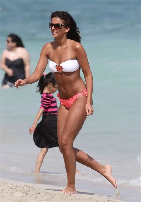 Sara Yasmina Chafak Bikini Candids On The Beach In Miami Hawtcelebs