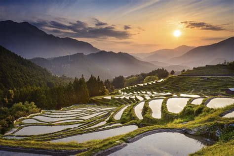 Mother Nature Amazing Rice Terraces Around Japan Part Ii