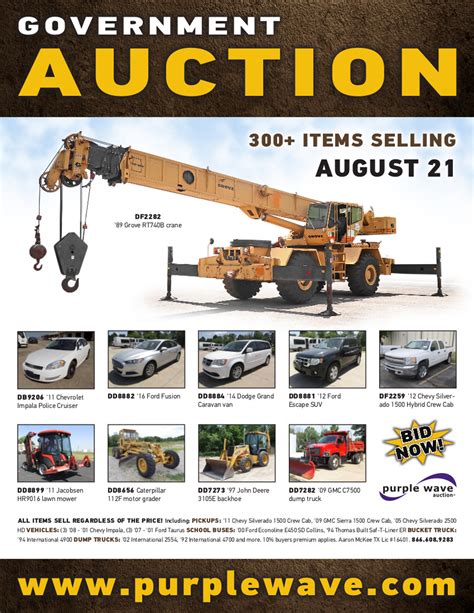 Sold Government Auction Items Sold 8 21 2018 Purple