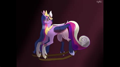 Mlp Rocking Horse Speedpaint Gore Youtube