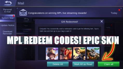Not all mobile legends 2021 codes are unlimited, which means a limit on the number of uses (for example, the code is designed to be activated 1000 times by different. Mobile Legends Redeem Codes - September 2020