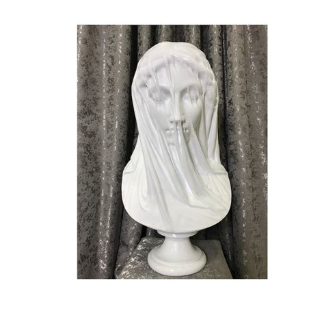 Le Buste De La Dame Voilée Statue De La Vierge Marie De Etsy