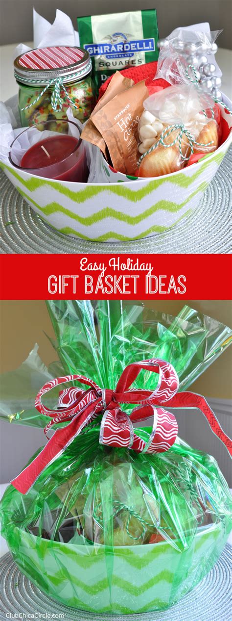 Free shipping on basket gifts Easy Holiday Gift Basket Ideas + Giveaway