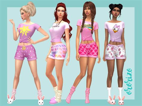 Pyjamas Part 1 By Ororizo At Tsr Sims 4 Updates