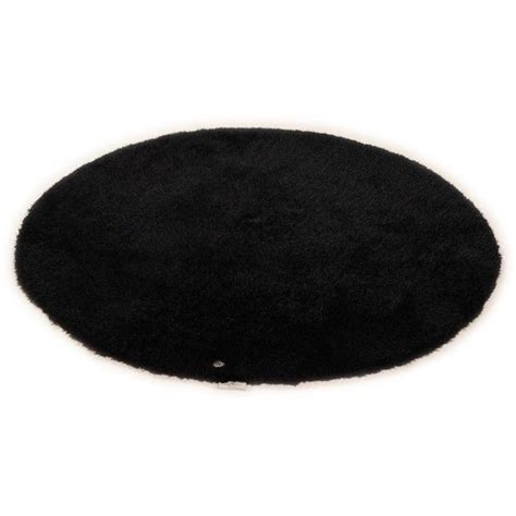 Tom Tailor Soft Shaggy Black Circle Rugs 9155 Php Liked On Polyvore