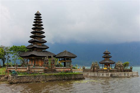 Pura Ulun Danu Temple At Lake Bratan Bali Indonesia Travel Guide