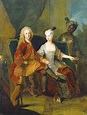 ca. 1716 Friedrich Ludwig of Württemberg and his wife Henriette Marie ...