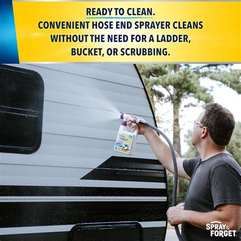 Spray & Forget RV & Camper Cleaner Review - Experience hassle-free