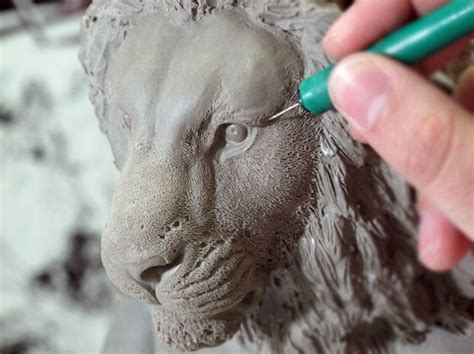 Lion By Igorgosling On Deviantart Sculpture Lion Lion Head