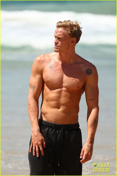 Cody Simpson Goes Shirtless Bares Ripped Body During Beach Safety