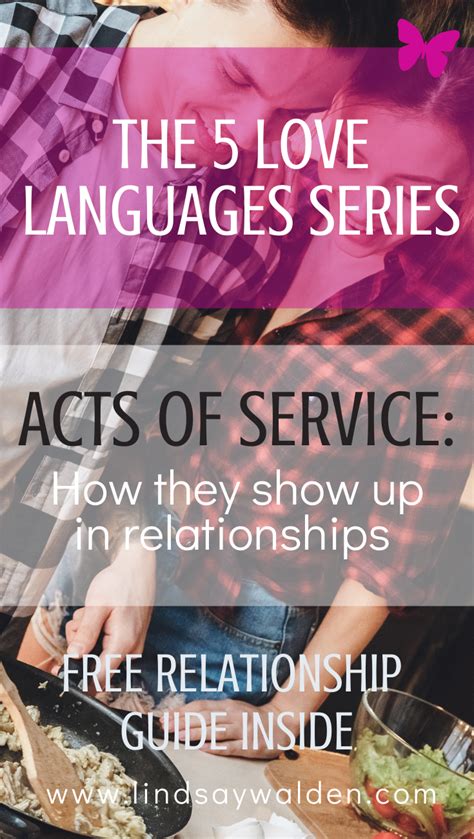 The 5 Love Languages Acts Of Service — Lindsay Walden