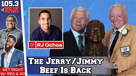 Why Has Jerry Jones Soured On Jimmy Johnson Getting In The Ring Of Honor The Get Right Youtube