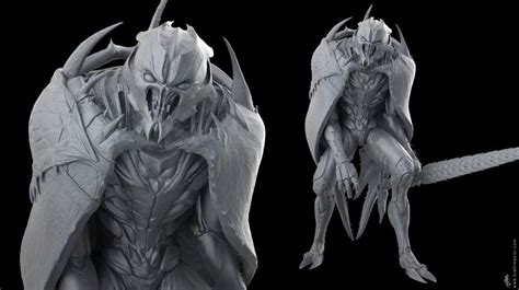 Substrata Brahim Azizi Alien Concept Art Fantasy Character Design