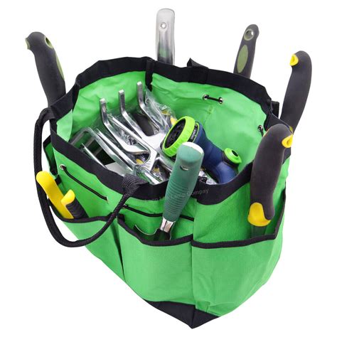 Garden Tool Bag 8 Pockets Tool Storage Organiser Tote Diy Kit Gardener