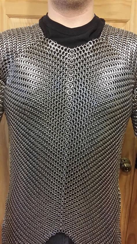 Snakeskin Titaniumsteel Chainmaille Shirt Chain Mail Chainmail