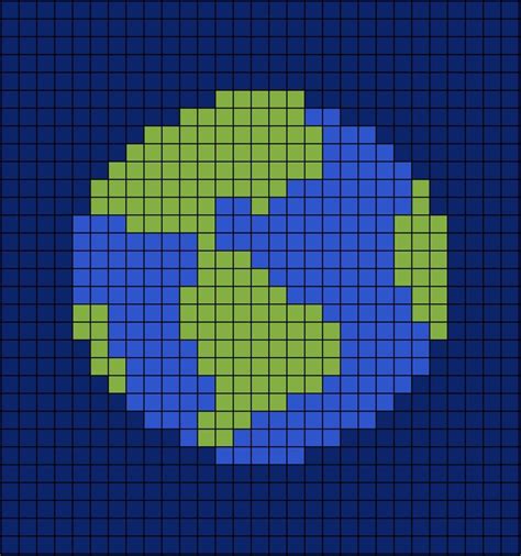 Earth Pixel Art Pixel Art Easy Pixel Art Pixel Art Pattern